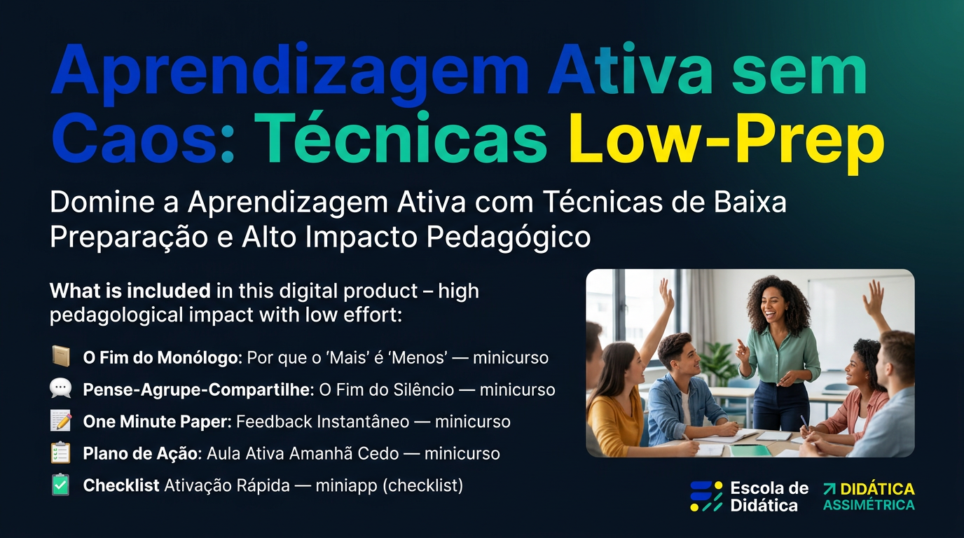Aprendizagem Ativa sem Caos